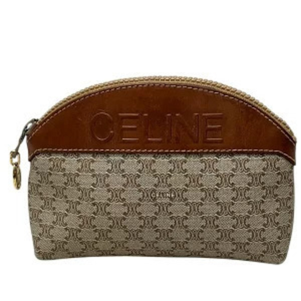 Celine Macadam Cosmetic Pouch Clutch Accessories Bag